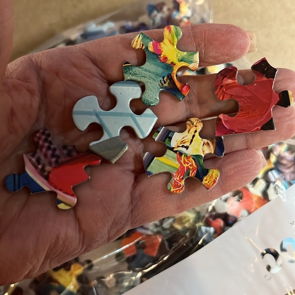 🧩 550 piece Ceaco Paws Gone Wild “Kitten Play” with poster. Adorable. Complete. - Picture 10 of 12